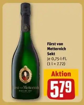 REWE FÜRST VON METTERNICH Sekt Angebot