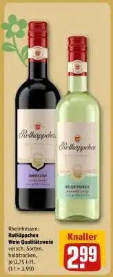 REWE Rotkäppchen Wein Qualitätswein Angebot