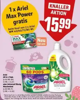 REWE ARIEL All-in-1-Pods Angebot