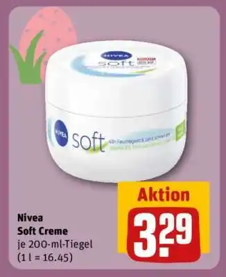 REWE NIVEA Soft/Creme Angebot