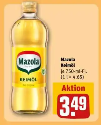 REWE Mazola Keimöl Angebot