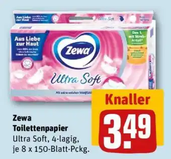 REWE Zewa Toilettenpapier Angebot
