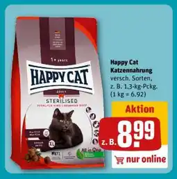REWE Happy Cat Katzennahrung Angebot