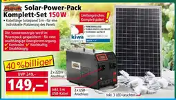 Norma Solar-Power-Pack Komplett-Set 150W Angebot