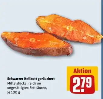 REWE Schwarzer Heilbutt geräuchert Angebot