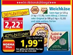 Norma Weichkäse Angebot