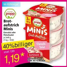 Norma Brotaufstrich Minis Angebot