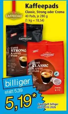 Norma Kaffeepads Angebot