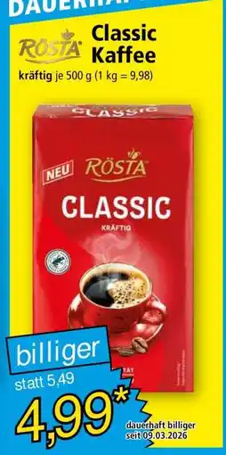 Norma Classic Kaffee Angebot