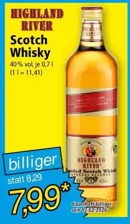 Norma HIGHLAND RIVER Scotch Whisky Angebot