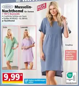 Norma Musselin-Nachthemd Angebot