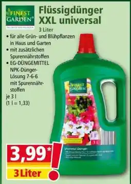Norma Flüssigdünger XXL universal Angebot