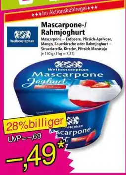 Norma Mascarpone-/Rahmjoghurt Angebot