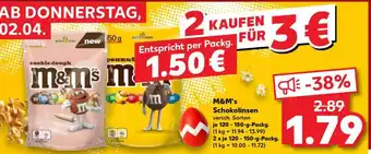 Kaufland M&M's Schokolinsen Angebot