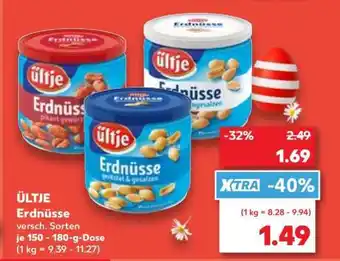 Kaufland ÜLTJE Erdnüsse Angebot
