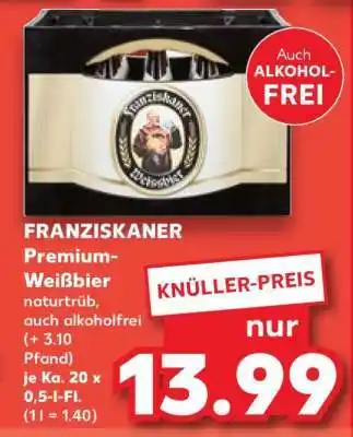 Kaufland FRANZISKANER Premium- Weißbier Angebot