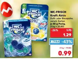 Kaufland WC FRISCH Kraft aktiv Angebot