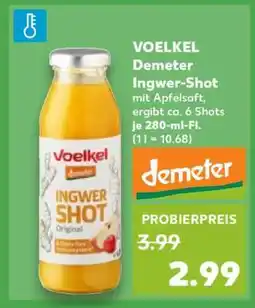 Kaufland VOELKEL Demeter Ingwer-Shot Angebot