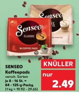 Kaufland Senseo Kaffeepads Angebot