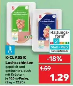 Kaufland K-CLASSIC Lachsschinken Angebot
