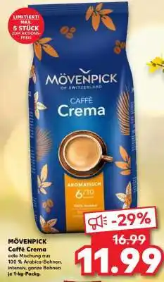 Kaufland MÖVENPICK Caffè Crema Angebot