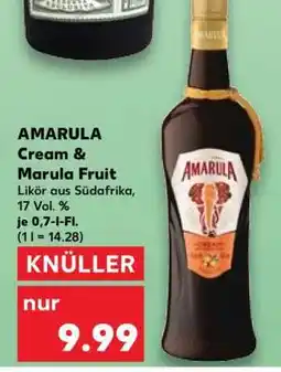 Kaufland AMARULA Cream & Marula Fruit Angebot