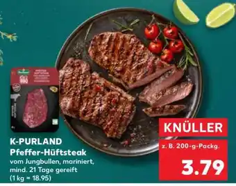Kaufland K-PURLAND Pfeffer-Hüftsteak Angebot