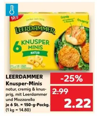 Kaufland Leerdammer Knusper Minis Angebot