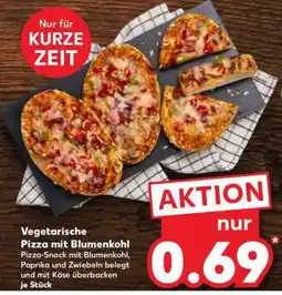 Kaufland Vegetarische Pizza mit Blumenkohl Angebot