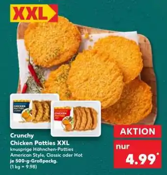 Kaufland Crunchy Chicken Patties XXL Angebot