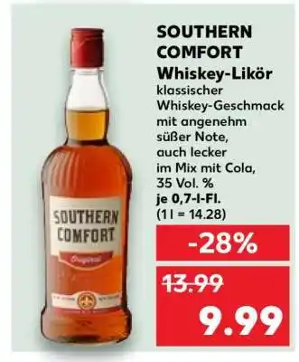 Kaufland SOUTHERN COMFORT Whiskey-Likör Angebot