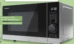 Kaufland SHARP Mikrowelle mit Grillfunktion YC-PG204AE-S Angebot