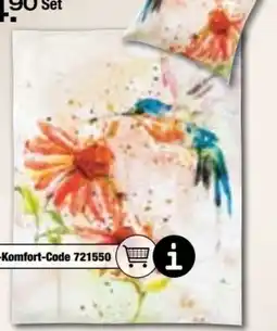 Ostermann Casa Modena Satin Bettwäsche-Set Kolibri Angebot