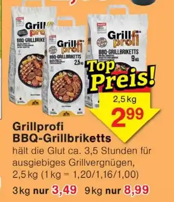 Wiglo Wunderland Grillprofi BBQ-Grillbriketts Angebot