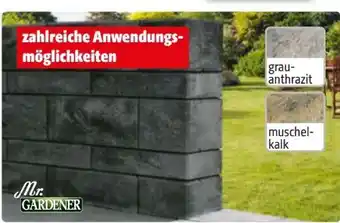 Hagebau Mr. Gardener Schalungsstein Design Angebot