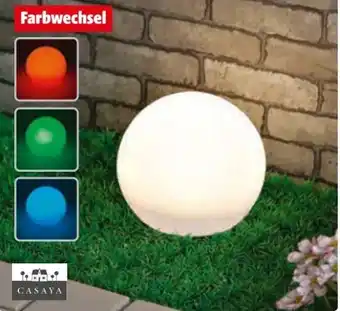 Hagebau Casaya Led-Solarkugel Torina Angebot