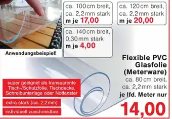 Wiglo Wunderland Flexible PVC Glasfolie (Meterware) Angebot