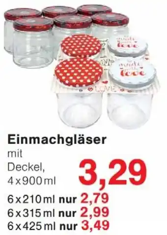 Wiglo Wunderland Einmachgläser Angebot