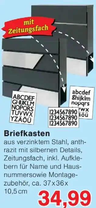 Wiglo Wunderland Briefkasten Angebot