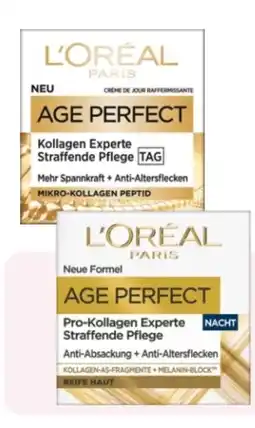 Rossmann L'Oréal Paris Age Perfect Pro-Kollagen Experte Tagespflege Angebot