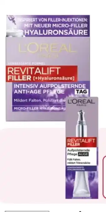 Rossmann L'Oréal Paris Revitalift Filler Tagespflege Angebot