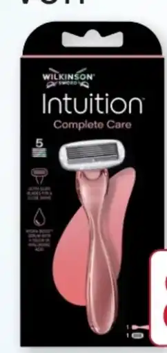 Rossmann Wilkinson Sword Intuition Complete Rasierer Angebot