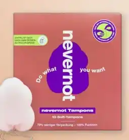 Rossmann Nevernot Soft Tampons Angebot