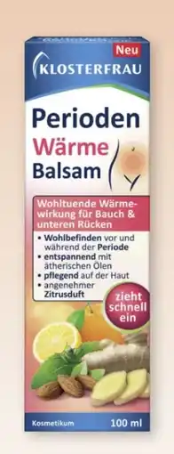 Rossmann Klosterfrau Perioden Wärme Balsam Angebot