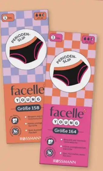 Rossmann Facelle Young Periodenslip Angebot