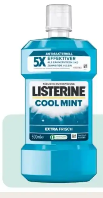 Rossmann Listerine Mundspülung Cool Mint Angebot