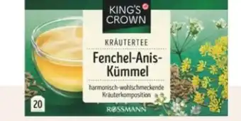 Rossmann King's Crown Beuteltee Angebot