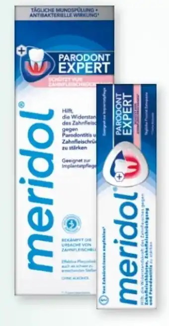 Rossmann Meridol Mundspülung Parodont Expert Angebot