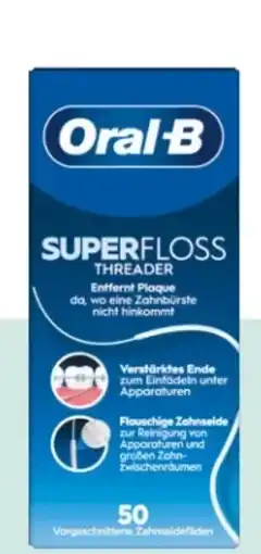 Rossmann Oral-B Superfloss Zahnseide Angebot