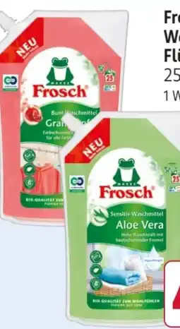 Rossmann Frosch Flüssig-Waschmittel Angebot